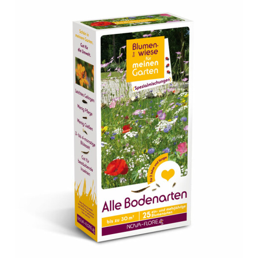 Blumenwiese "Alle Bodenarten" 30m²
